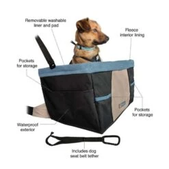 Kurgo Honden Autostoel Rover Booster Seat -Hunter Winkel image 1113