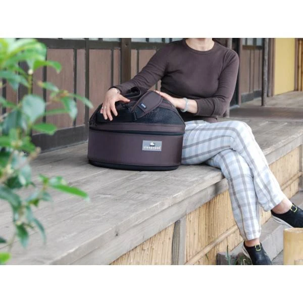 Sleepypod Draagtas Voor Huisdieren Medium Dark Chocolate 6 Sleepypod Draagtas Voor Huisdieren Medium Dark Chocolate - Afbeelding 4