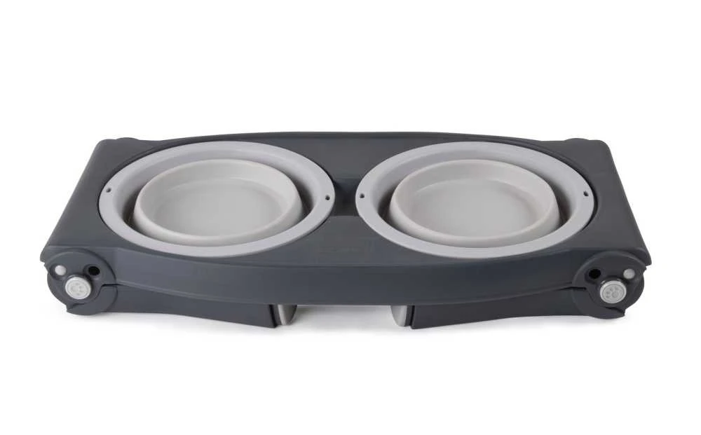 Dexas Adjustable Height Pet Feeder Light Grey 5 Dexas Adjustable Height Pet Feeder Light Grey - Afbeelding 3