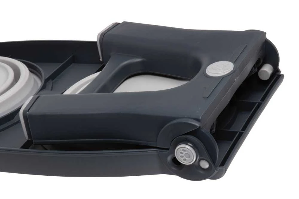 Dexas Adjustable Height Pet Feeder Light Grey 6 Dexas Adjustable Height Pet Feeder Light Grey - Afbeelding 4