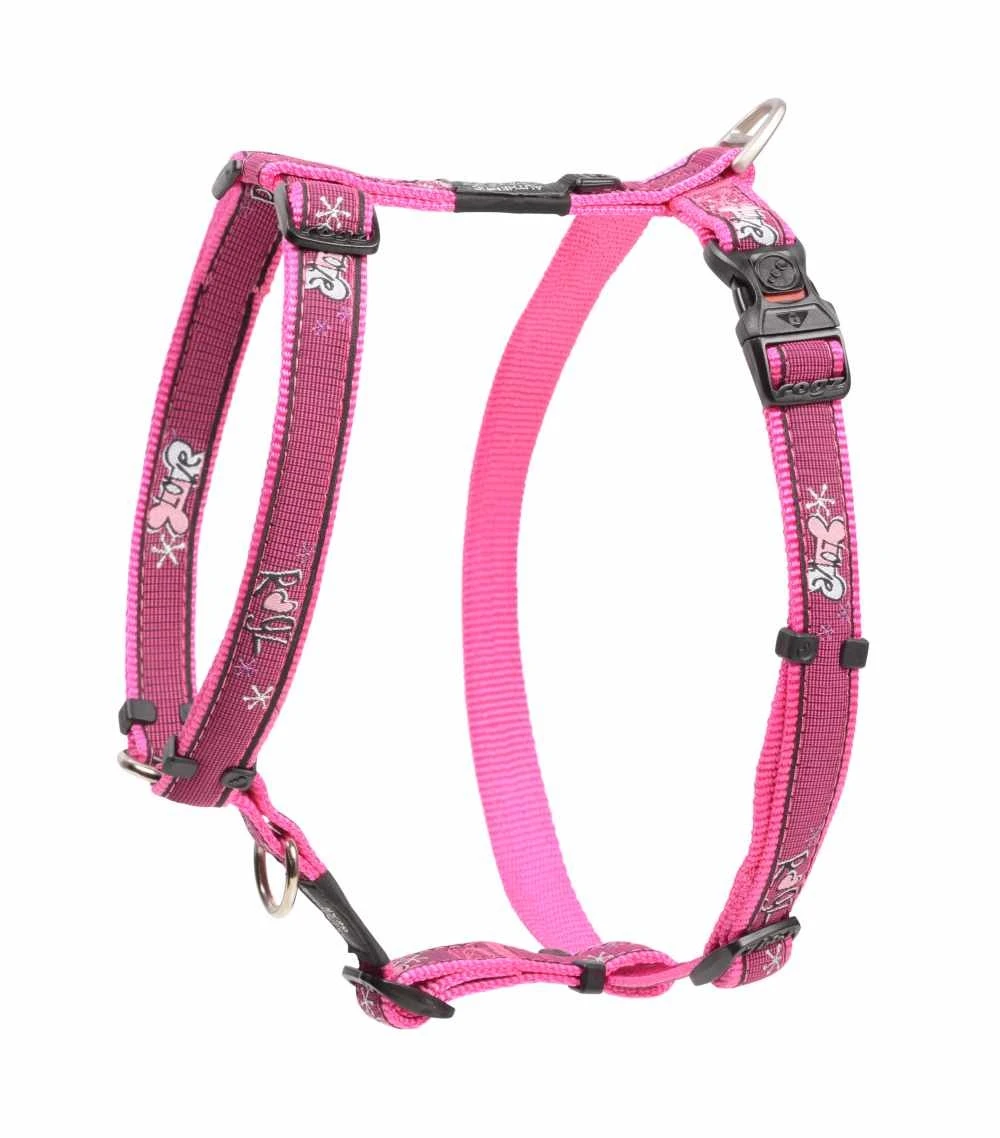 Rogz Hondentuig Pink Love 3 Rogz Hondentuig Pink Love