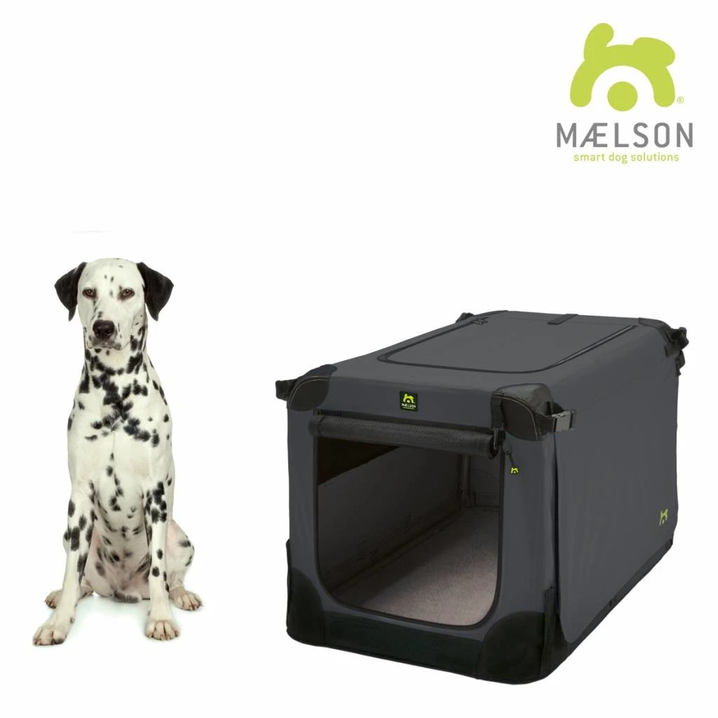 Maelson Reisbench Hond Soft Kennel Antraciet 7 Maelson Reisbench Hond Soft Kennel Antraciet - Afbeelding 5