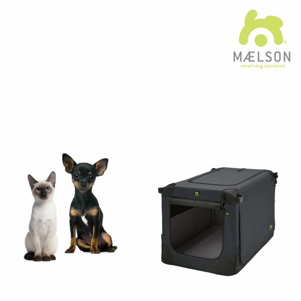 Maelson Reisbench Hond Soft Kennel Antraciet 10 Maelson Reisbench Hond Soft Kennel Antraciet - Afbeelding 8