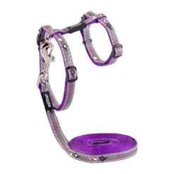 Rogz Kattentuig NightCat Purple Budgies