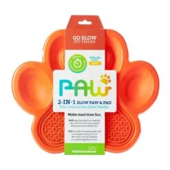 PDH Paw 2 In 1 Slow Feeder Oranje
