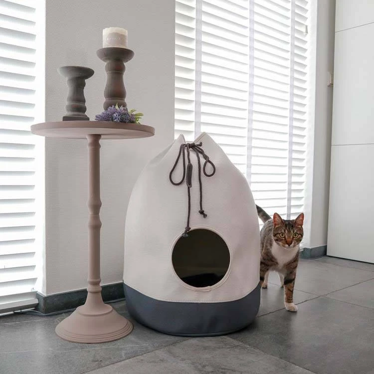 District70 Kattenmand Casa Donkergrijs 5 District70 Kattenmand Casa Donkergrijs - Afbeelding 3