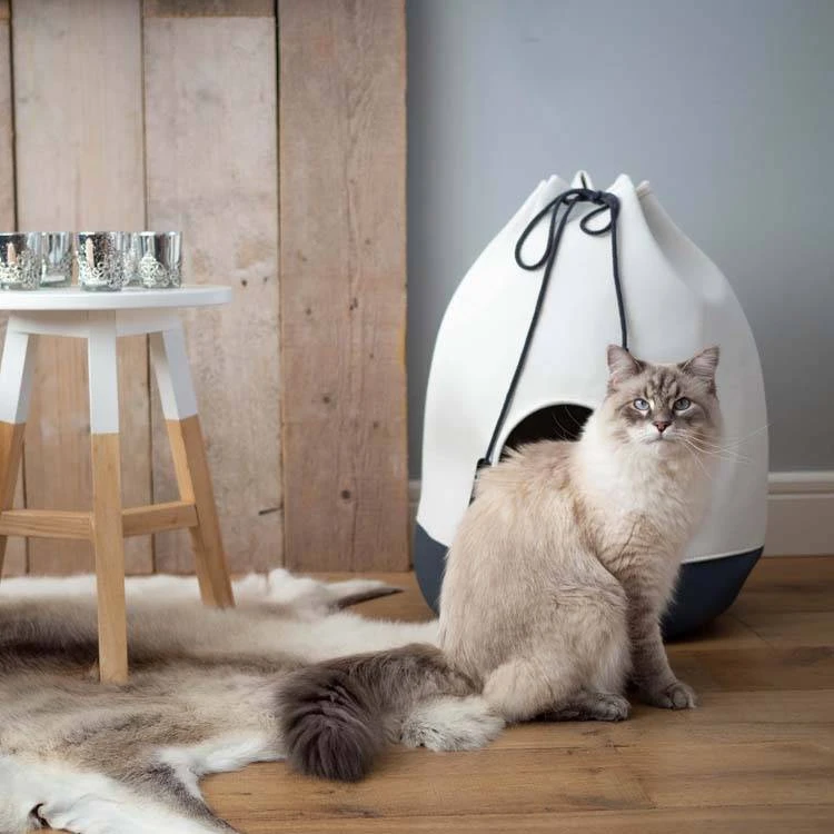 District70 Kattenmand Casa Donkergrijs 6 District70 Kattenmand Casa Donkergrijs - Afbeelding 4