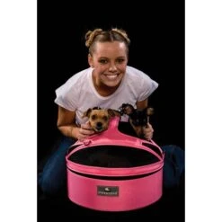 Sleepypod Draagtas Voor Huisdieren Medium Blossom Pink -Hunter Winkel image 2707