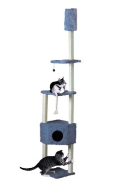 Silvio Design Hoek Krabpaal Hoog Blauw