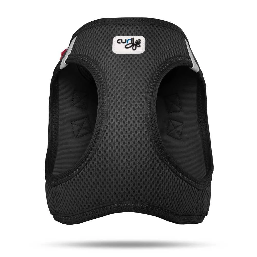 Curli Hondentuig Air-Mesh Harness Black 7 Curli Hondentuig Air-Mesh Harness Black - Afbeelding 5