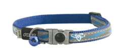 Rogz Kattenhalsband NightCat Blue Floral