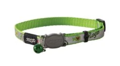 Rogz Kattenhalsband Reflectocat Green Fish