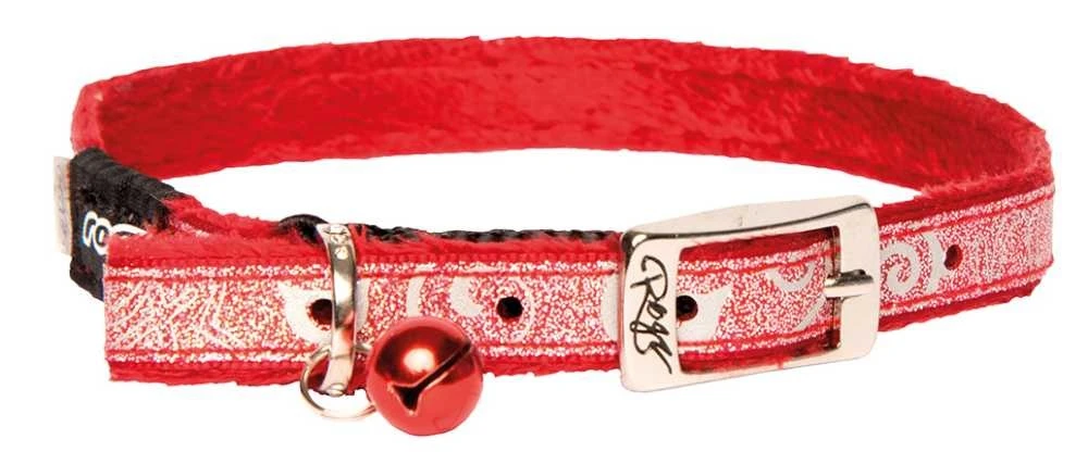 Rogz Kattenhalsband SparkleCat Rood 3 Rogz Kattenhalsband SparkleCat Rood
