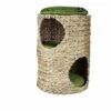 Silvio Design Ronde Kattenmand Met Groene Kussens -Hunter Winkel image 3083