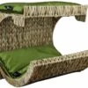 Silvio Design Wand Kattenmand Met Groene Kussens -Hunter Winkel image 3086