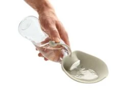 Hunter Drinkfles Hond List Beige