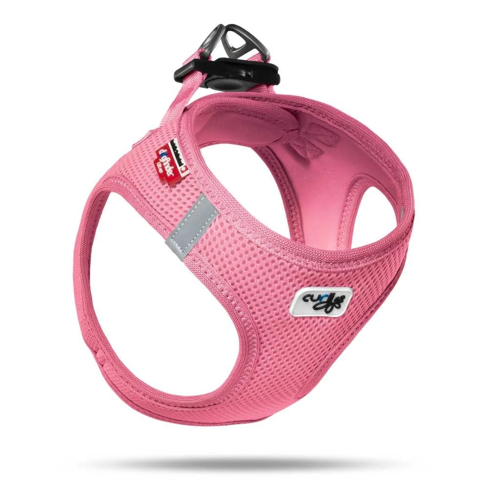 Curli Hondentuig Air-Mesh Harness Pink 3 Curli Hondentuig Air-Mesh Harness Pink