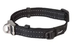 Rogz Hondenhalsband Safety Zwart