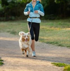 Rogz Hondenriem Handsfree Airtech Sport Oker -Hunter Winkel image 819