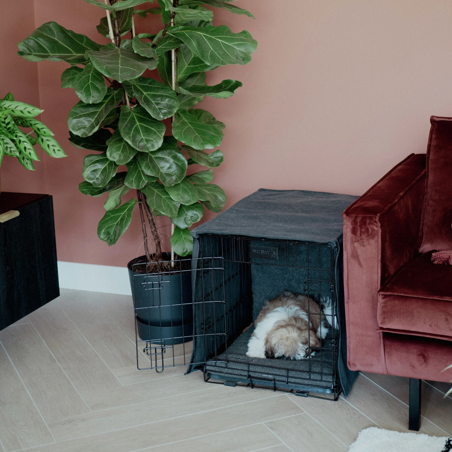 District70 Sherpa Benchkussen Donkergrijs 6 District70 Sherpa Benchkussen Donkergrijs - Afbeelding 4